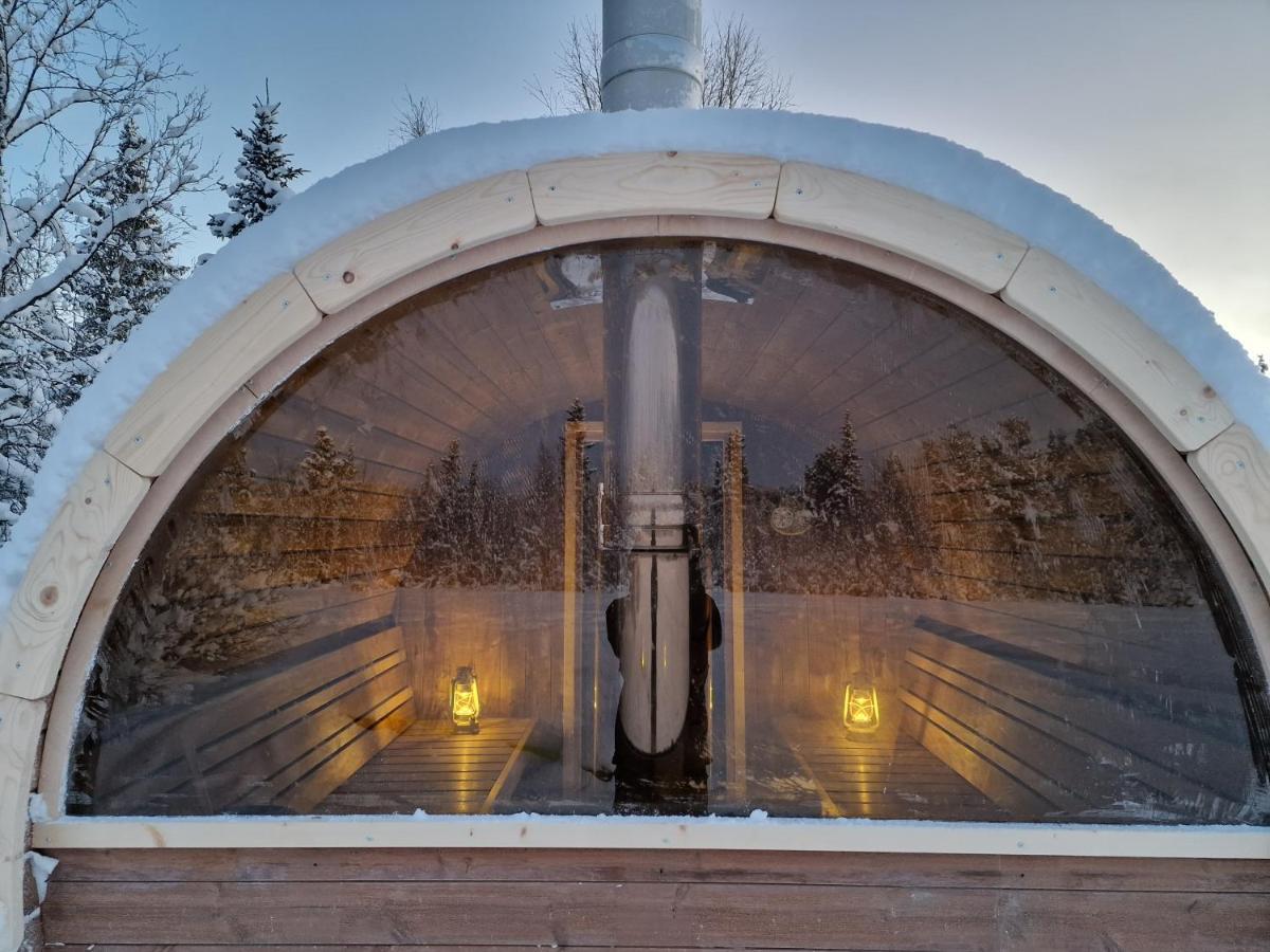 Aurora River Camp Glass Igloos & Cabins Kiruna Εξωτερικό φωτογραφία