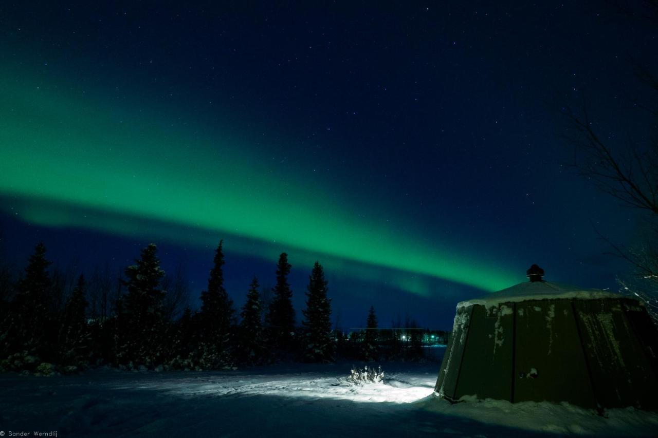 Aurora River Camp Glass Igloos & Cabins Kiruna Εξωτερικό φωτογραφία