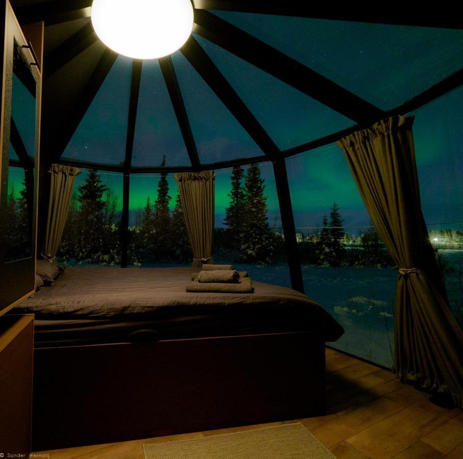 Aurora River Camp Glass Igloos & Cabins Kiruna Εξωτερικό φωτογραφία