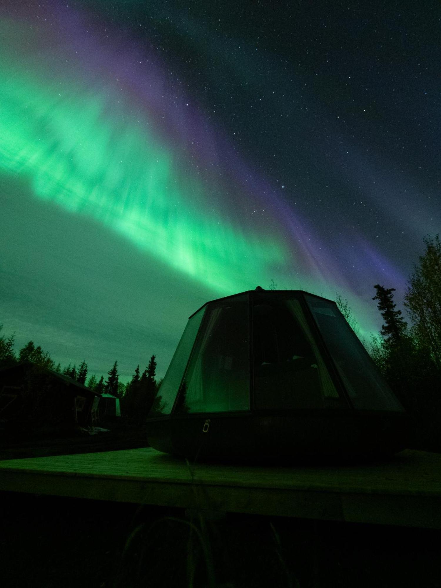 Aurora River Camp Glass Igloos & Cabins Kiruna Εξωτερικό φωτογραφία