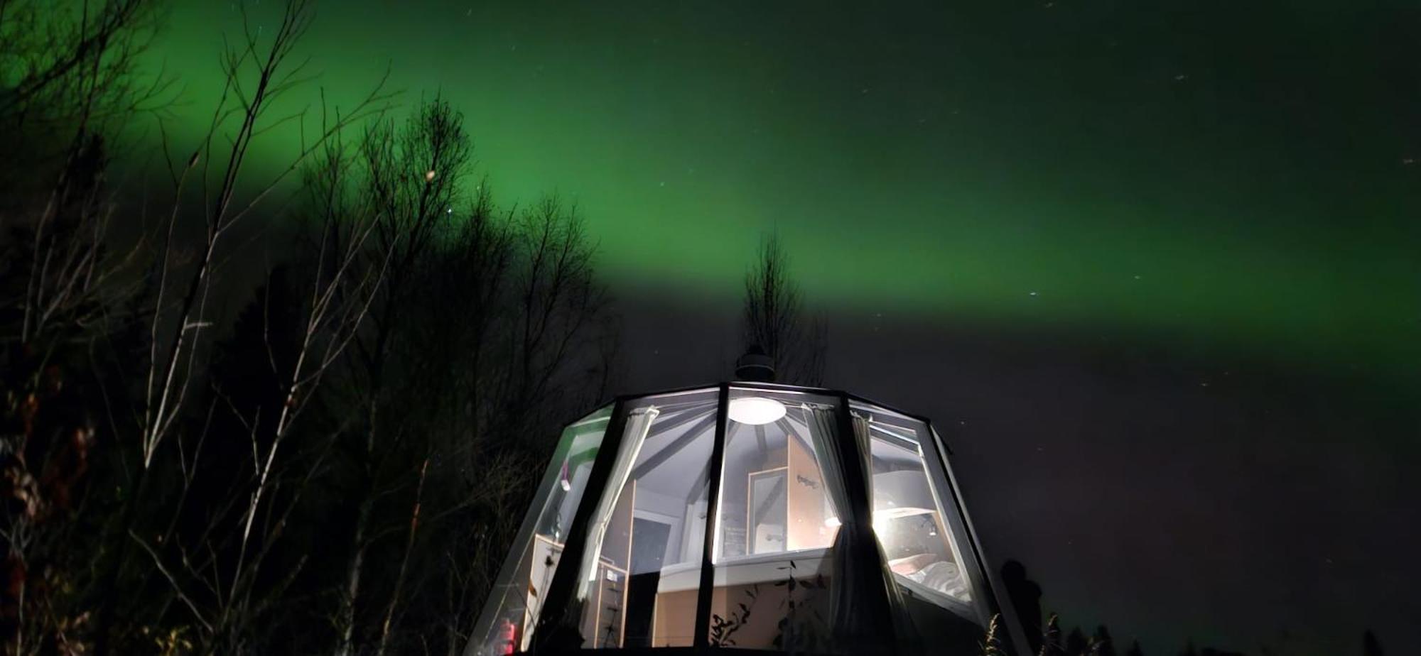 Aurora River Camp Glass Igloos & Cabins Kiruna Εξωτερικό φωτογραφία